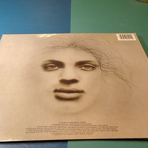 Billy Joel 'Piano Man' Sealed Vinyl Record - Picture 3 of 3